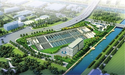 蘇州污水處理廠 7.8億元投資的城市公園地下綠色典范